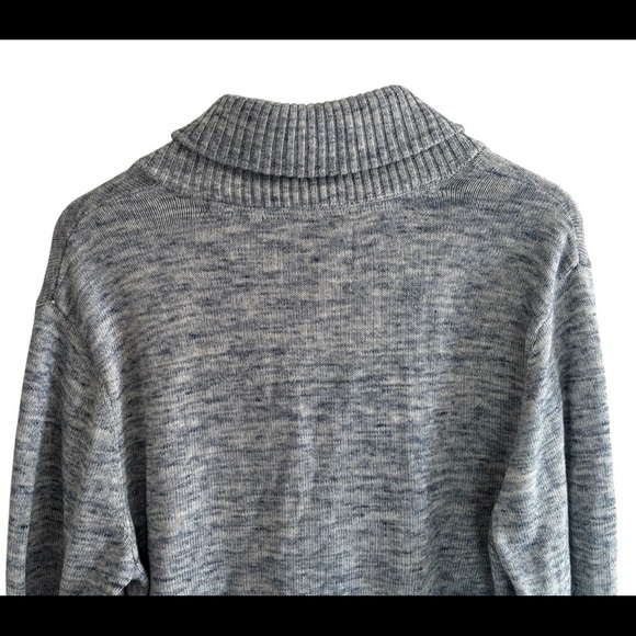 Even Tide Shawl Collar Sweater Men Size M Toggle Button Pullover Office Casual - Picture 8 of 16